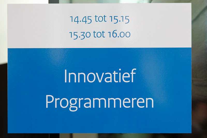 Workshop innovatief programmeren 2 juli 2012